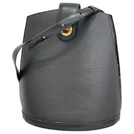 Louis Vuitton-Louis Vuitton Epi Cluny Shoulder Bag-Black