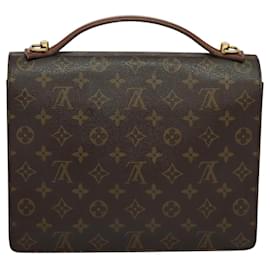 Louis Vuitton-LOUIS VUITTON Monogram Monceau 28 Hand Bag M51185 LV Auth ep8120-Monogram