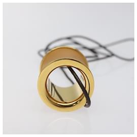 Hermès-HERMES Scarf Ring metal Gold Tone Auth bs23434-Other