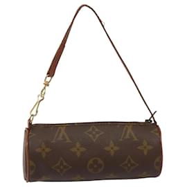 Louis Vuitton-LOUIS VUITTON Monogram Papillon Pouch LV Auth EC733-Monogram