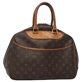 Louis Vuitton-LOUIS VUITTON Monogram Deauville Hand Bag M47270 LV Auth BA697-Monogram