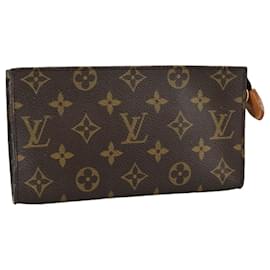Louis Vuitton-LOUIS VUITTON Monogram Bucket GM Pouch Accessory Pouch Vintage LV Auth 107086-Monogram