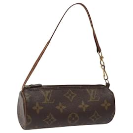 Louis Vuitton-LOUIS VUITTON Monogram Papillon Pouch LV Auth EC568-Monogram