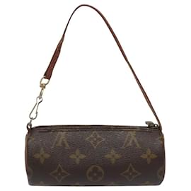Louis Vuitton-LOUIS VUITTON Monogram Papillon Pouch LV Auth EC568-Monogram