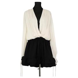 Autre Marque-Silk dress-Black