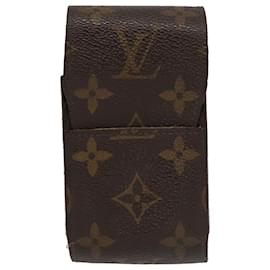 Louis Vuitton-LOUIS VUITTON Monogram Etui cigarette Cigarette Case 2Set M63024 LV Auth ac3459-Monogram