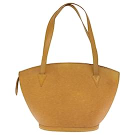 Louis Vuitton-LOUIS VUITTON Epi Saint Jacques Shopping Shoulder Bag Yellow M52269 Auth 106652-Yellow