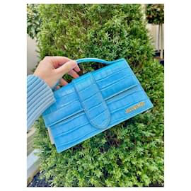 Jacquemus-JACQUEMUS Handbags T.  Leather-Blue