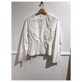Céline CELINE Tops T.International S Algodón Blanco