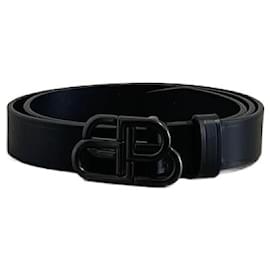 Balenciaga-BALENCIAGA Belts T.cm 80 Leather-Black
