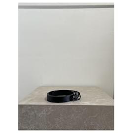 Balenciaga-BALENCIAGA Belts T.cm 80 Leather-Black