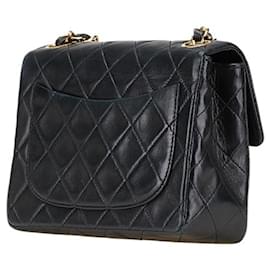 Chanel-Chanel Mini Matelasse Coco Mark Chain Shoulder Bag-Black