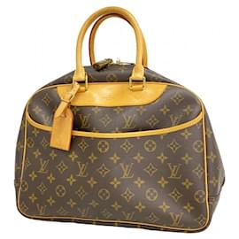 Louis Vuitton-Louis Vuitton Monogram Deauville Handbag-Brown