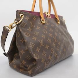 Louis Vuitton-Louis Vuitton Monogram Pallas Handbag-Brown,Other