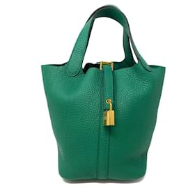 Hermès-Hermes Picotin 18-Green
