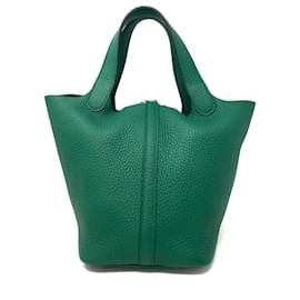 Hermès-Hermes Picotin 18-Green