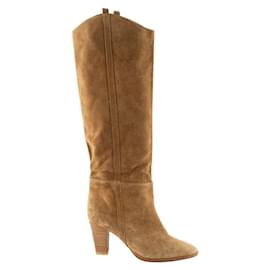 Isabel Marant Botas de camurça camelo Camelo