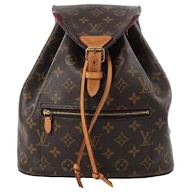 Louis Vuitton-Louis Vuitton Monogram  Montsouris Backpack M43431-Brown
