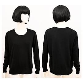 Autre Marque-Adagio silk and cashmere jumper in black size L XL-Black