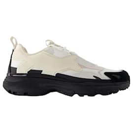 Autre Marque-Sora Sneakers - Maison Kitsune - Leather - Black-Black