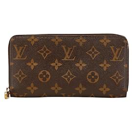 Louis Vuitton-Louis Vuitton Monogram Zippy Wallet M60017-Brown