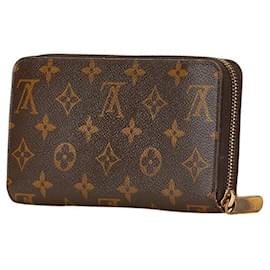 Louis Vuitton-Louis Vuitton Monogram Zippy Wallet M60017-Brown