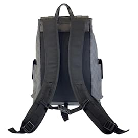 Gucci-Mochila de couro GG Supreme da Gucci-Preto