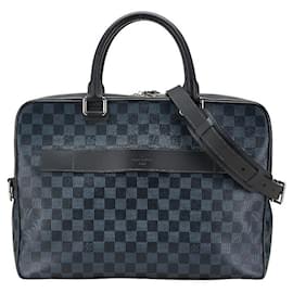 Louis Vuitton-Louis Vuitton Damier Cobalt Business Bag N41347-Blue