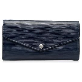 Cartera Epi Sarah Louis Vuitton Azul Índigo Azul