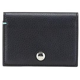 Tiffany & Co Leather Logo Card Case Black