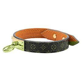 Louis Vuitton-Louis Vuitton Monogram Bracelet M4150 Brown-Brown