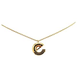 Louis Vuitton-Louis Vuitton LV&ME Necklace M61060 Gold-Golden,Metallic