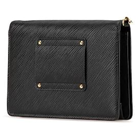 Louis Vuitton-Louis Vuitton Twist Chain Wallet Shoulder Bag-Black