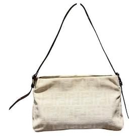 Fendi-Sac à bandoulière Fendi Mamma Baguette-Marron,Beige