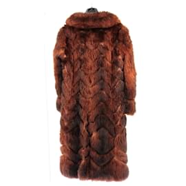 Dior-DIOR Coats T.International S Fur-Brown
