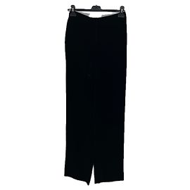 Calças GIORGIO ARMANI T.IT 42 Algodão Preto
