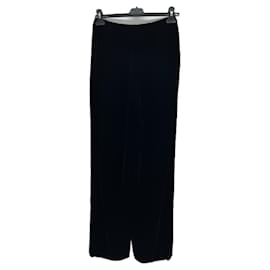 Giorgio Armani-GIORGIO ARMANI Trousers T.IT 42 Cotton-Black