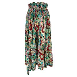 SAIA LAURENCE BRAS T.FR 36 Viscose Verde