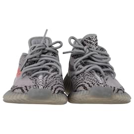 Yeezy-Adidas Yeezy Boost 350 V2 Sneakers in Grey Synthetic-Grey