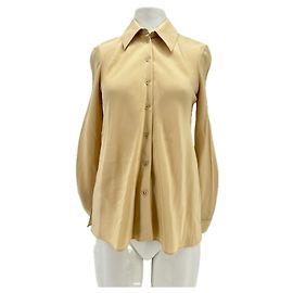 Autre Marque ROSETTA GETTY Top T.US 4 Viscosa D'oro