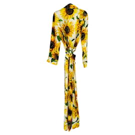 Dolce & Gabbana-DOLCE & GABBANA Jumpsuits T.IT 36 Silk-Yellow