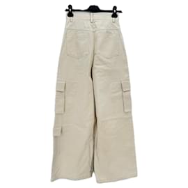Autre Marque-THE FRANKIE SHOP Trousers T.International XS Cotton-Cream