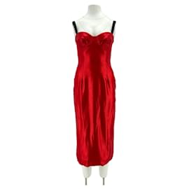 Dolce & Gabbana-DOLCE & GABBANA Dresses T.IT 40 Viscose-Red