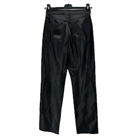 Nanushka-NANUSHKA Trousers T.International XS Vegan leather-Black