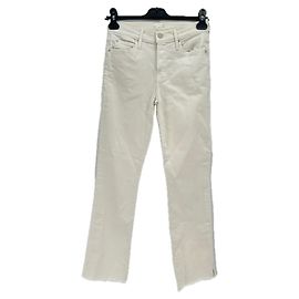 MOTHER Jeans T.US 25 Algodão Branco