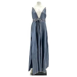 Dior-DIOR Dresses T.FR 38 Denim - Jeans-Blue