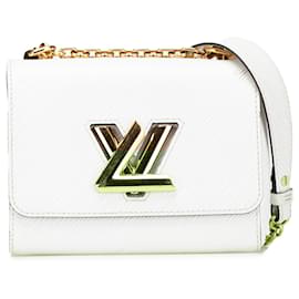 Louis Vuitton-Louis Vuitton White Epi Twist PM-White