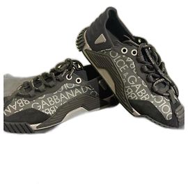 Dolce & Gabbana Baskets jacquard logo NS1 Noir
