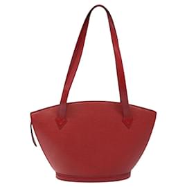 Louis Vuitton-LOUIS VUITTON Epi Saint Jacques Poignees Long Hand Bag Red M52337 Auth bs23379-Red