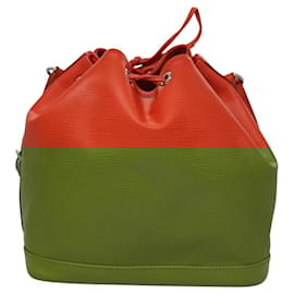 Louis Vuitton-LOUIS VUITTON Epi Noe BB Shoulder Bag Orange Pimon M40847 LV Auth KD183-Other,Orange
